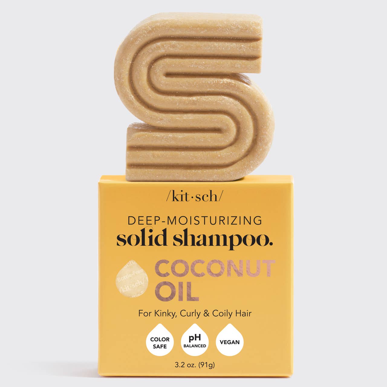 Coconut Oil Deep-Moisturizing Solid Shampoo Bar