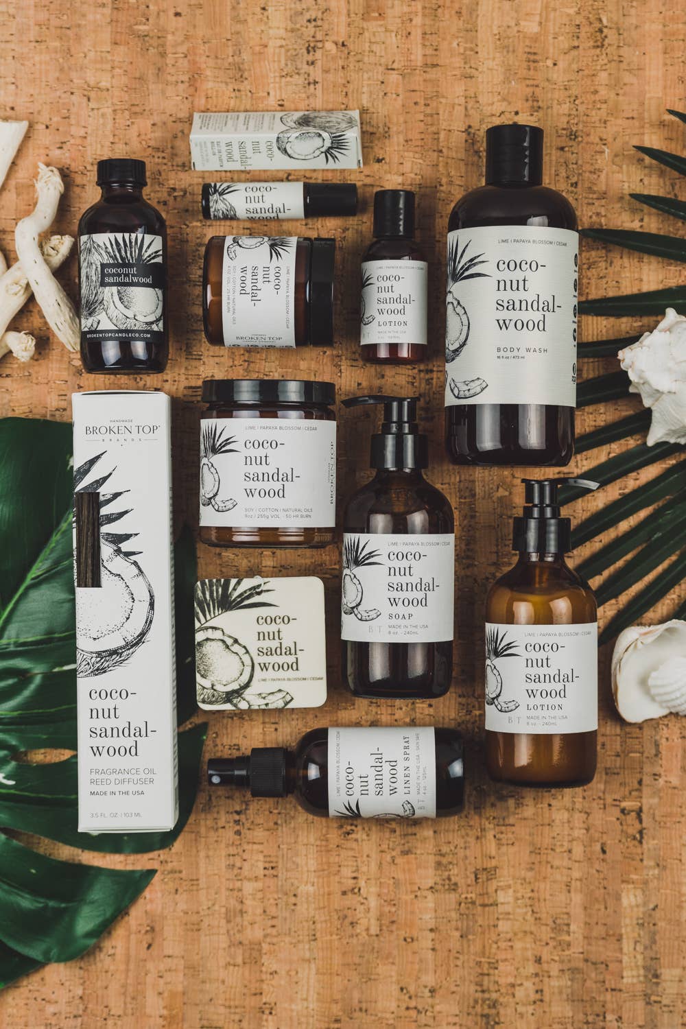 2oz Coconut Sandalwood Body Lotions