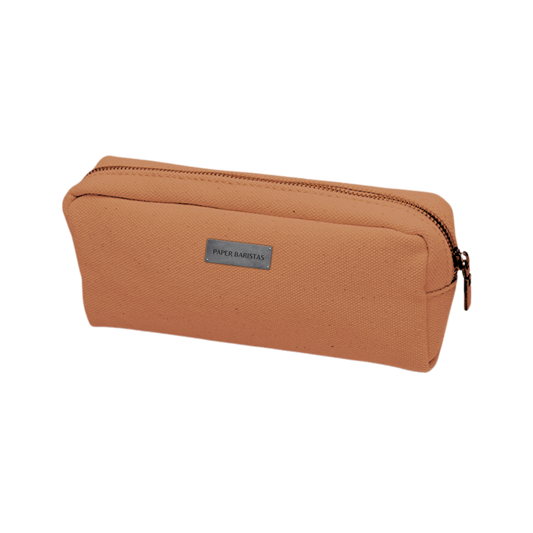 Leak Proof Recycled Canvas Pencil Bags