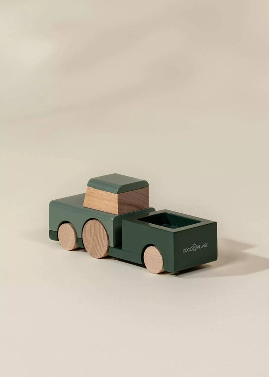 Wooden Vehicle - Farm Tractor
