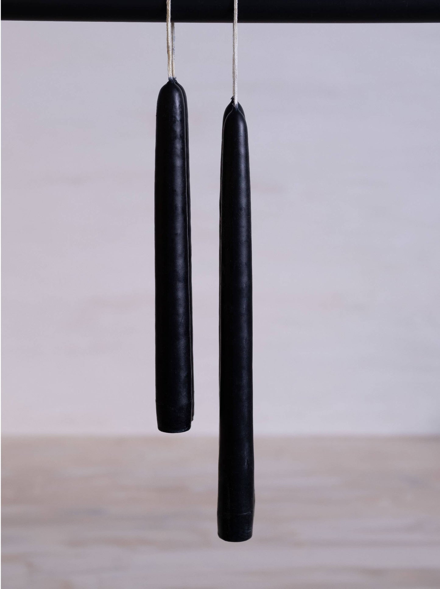Tapered Candles - Slate: 10"
