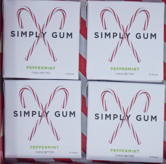 Holiday Natural Peppermint Gum