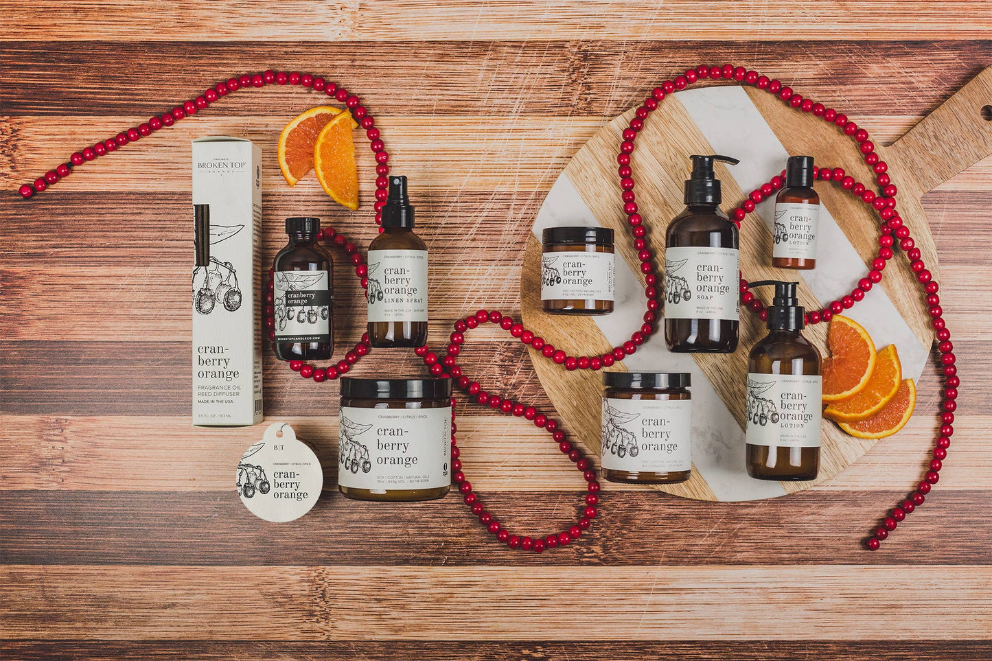 Cranberry Orange - Holiday Car Fresheners
