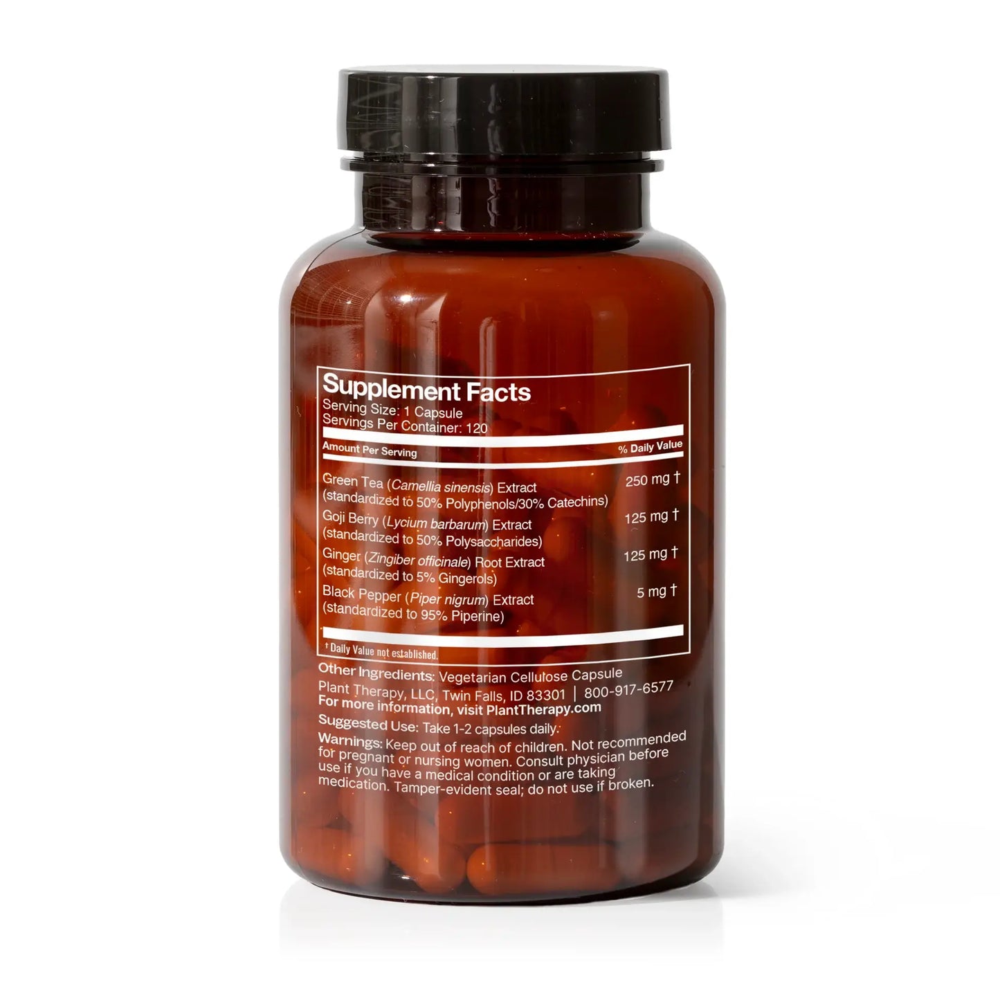 Metabolism Boost Herbal Supplement Capsule 120 Capsules