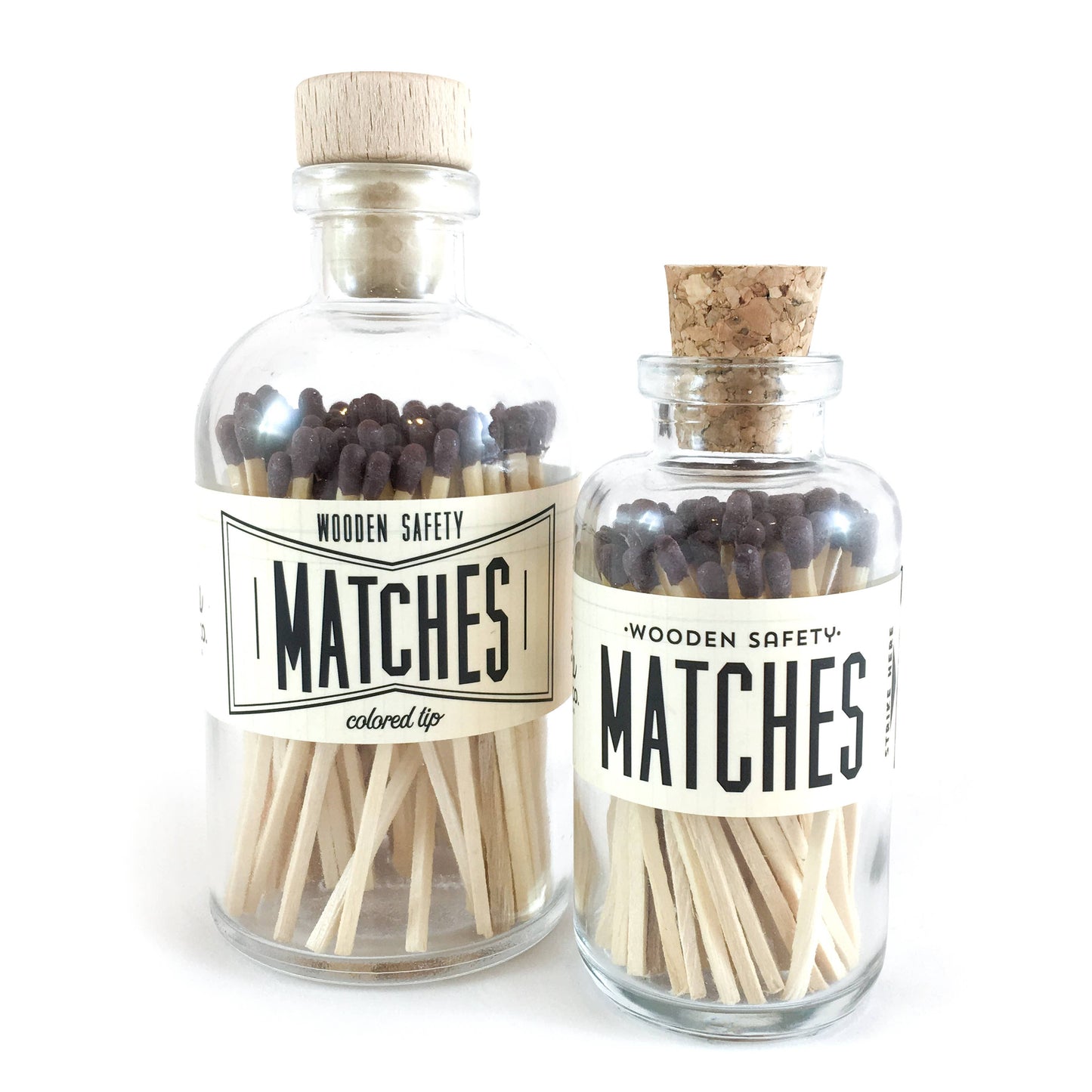 Skinny Tapered Candles - Woodland: 6"