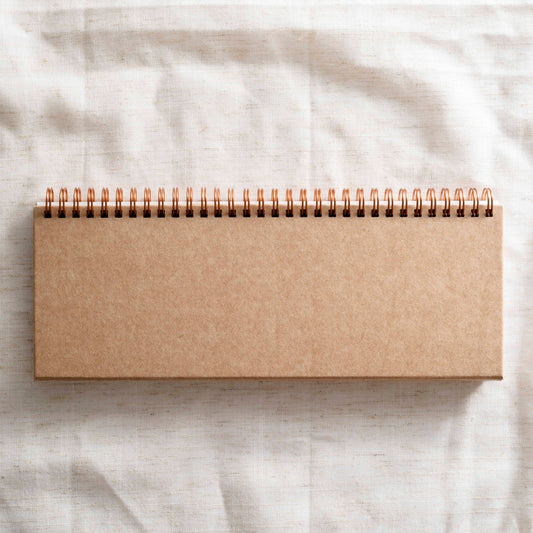 Keyboard Desk Planner | Coffee Paper Weekly Undated Calendar