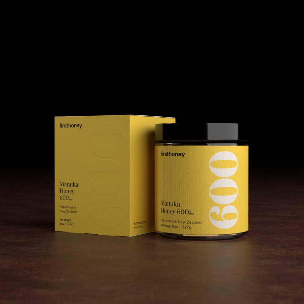 Manuka Honey 600+ MGO (8oz) – Three Painted Arrows