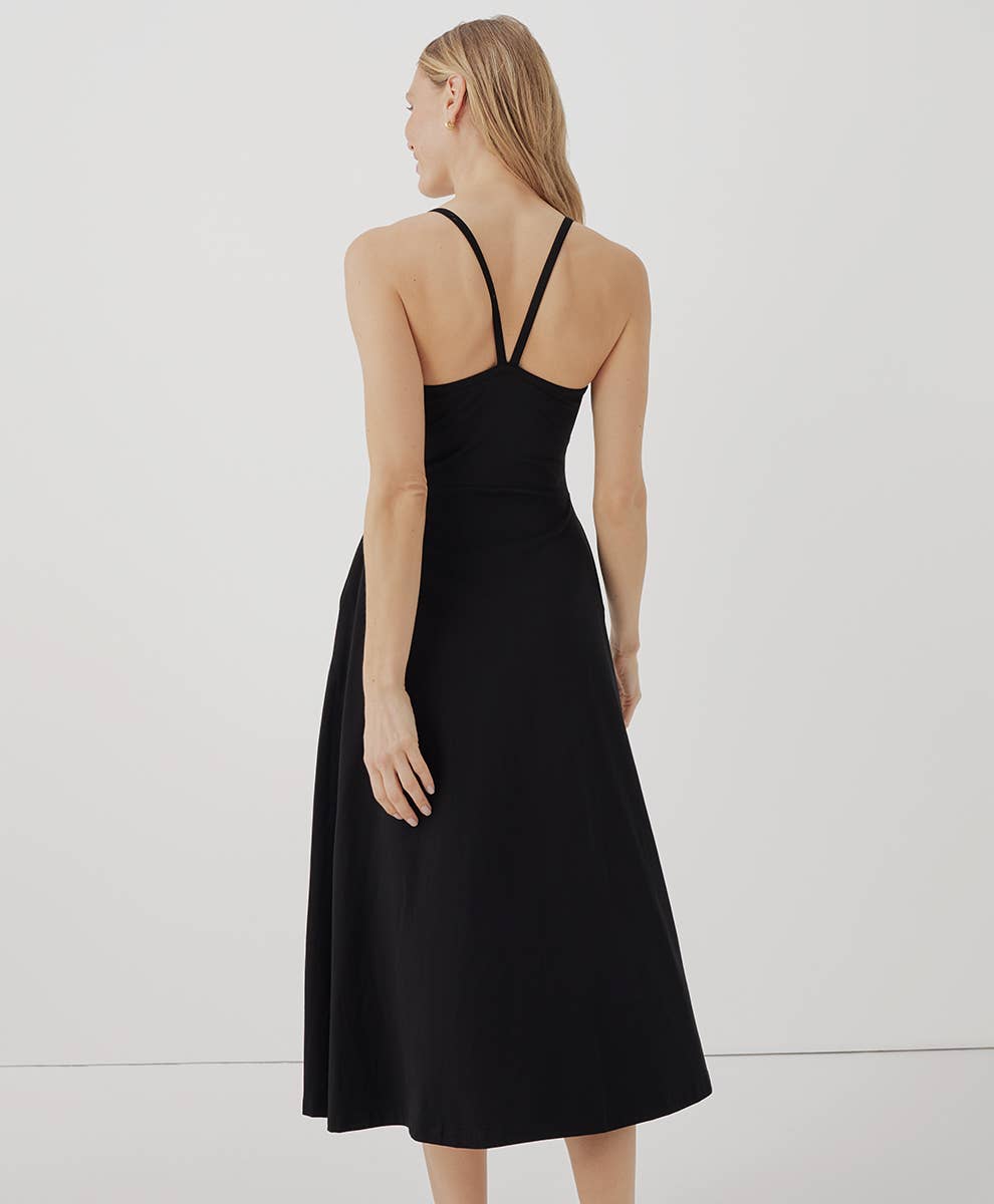 Women's Fit & Flare Midi Dress