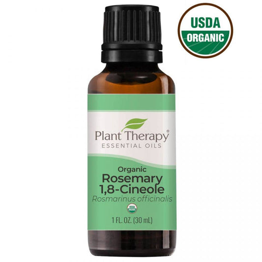 Organic Rosemary 1,8-Cineole Essential Oil 30 mL