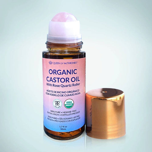 Organic Castor Oil Roll-On 1.7oz Case