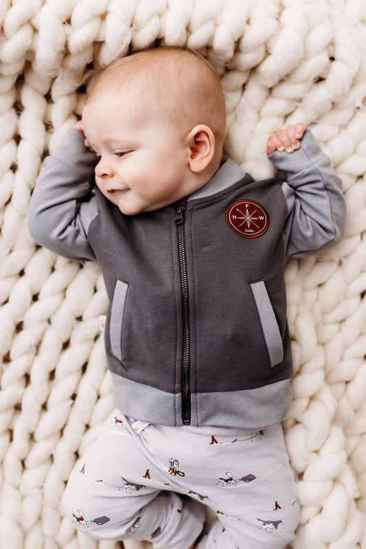 PNW Baby Varsity Sweatshirt- Stillwater