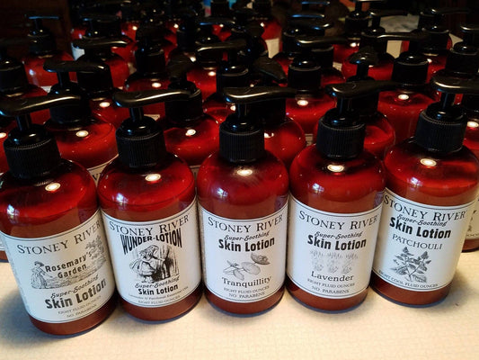 Body Lotion - 8 oz pump bottles with essential oils