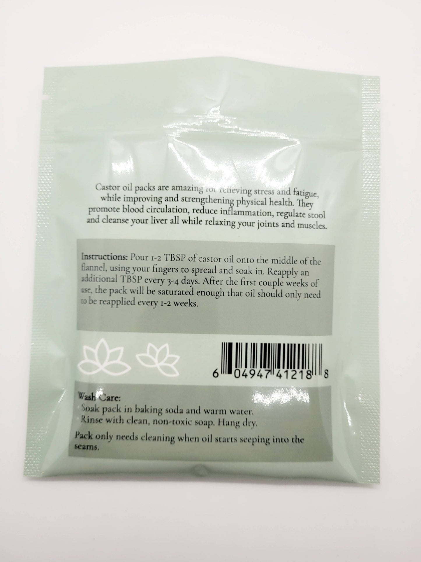 Cloth for Organic Castor Oil - Single Ply