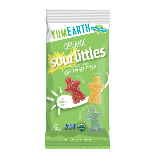 YumEarth Organic Sour Littles 2oz, 12ct