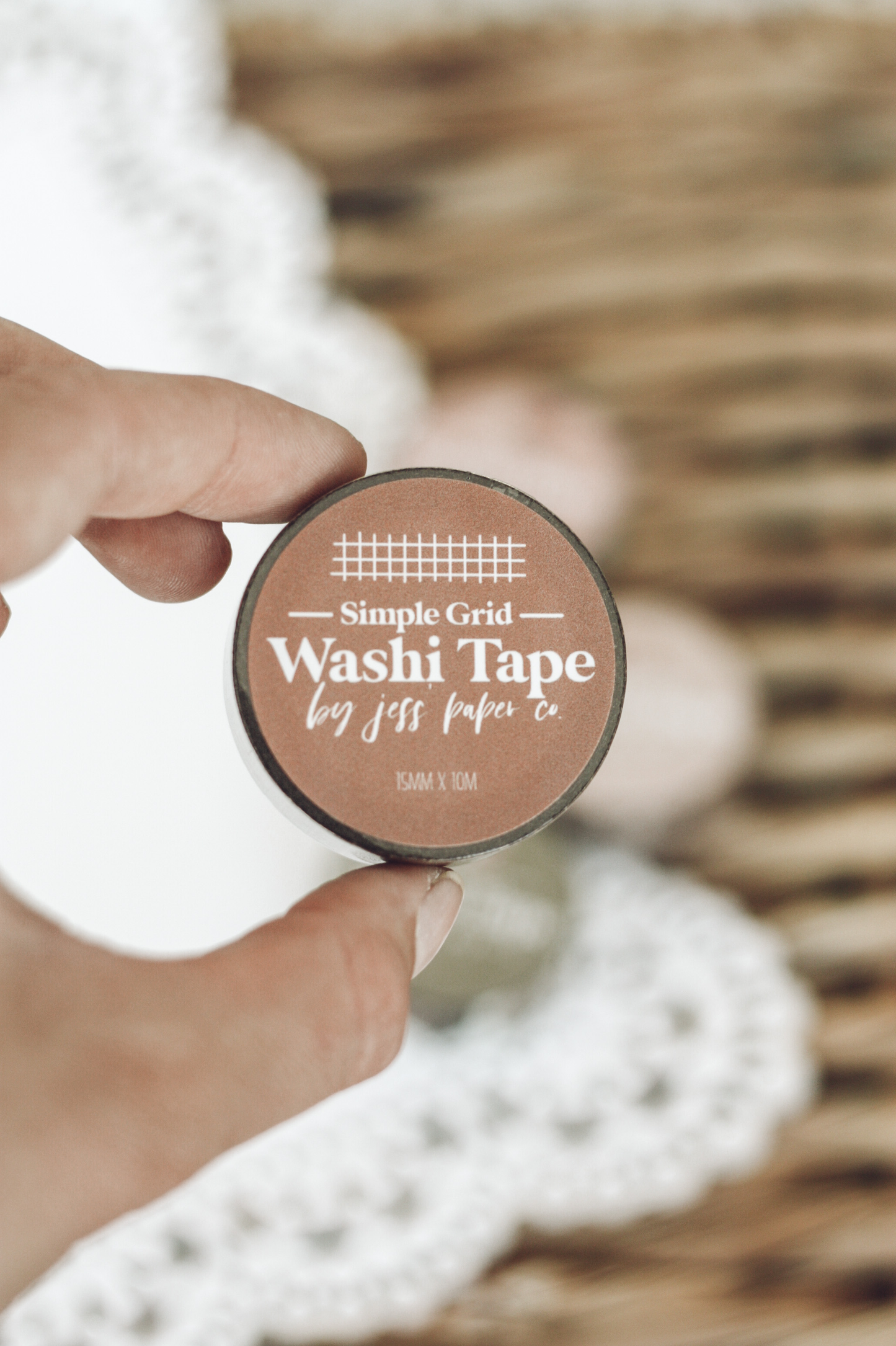 Simple Grid Washi Tape
