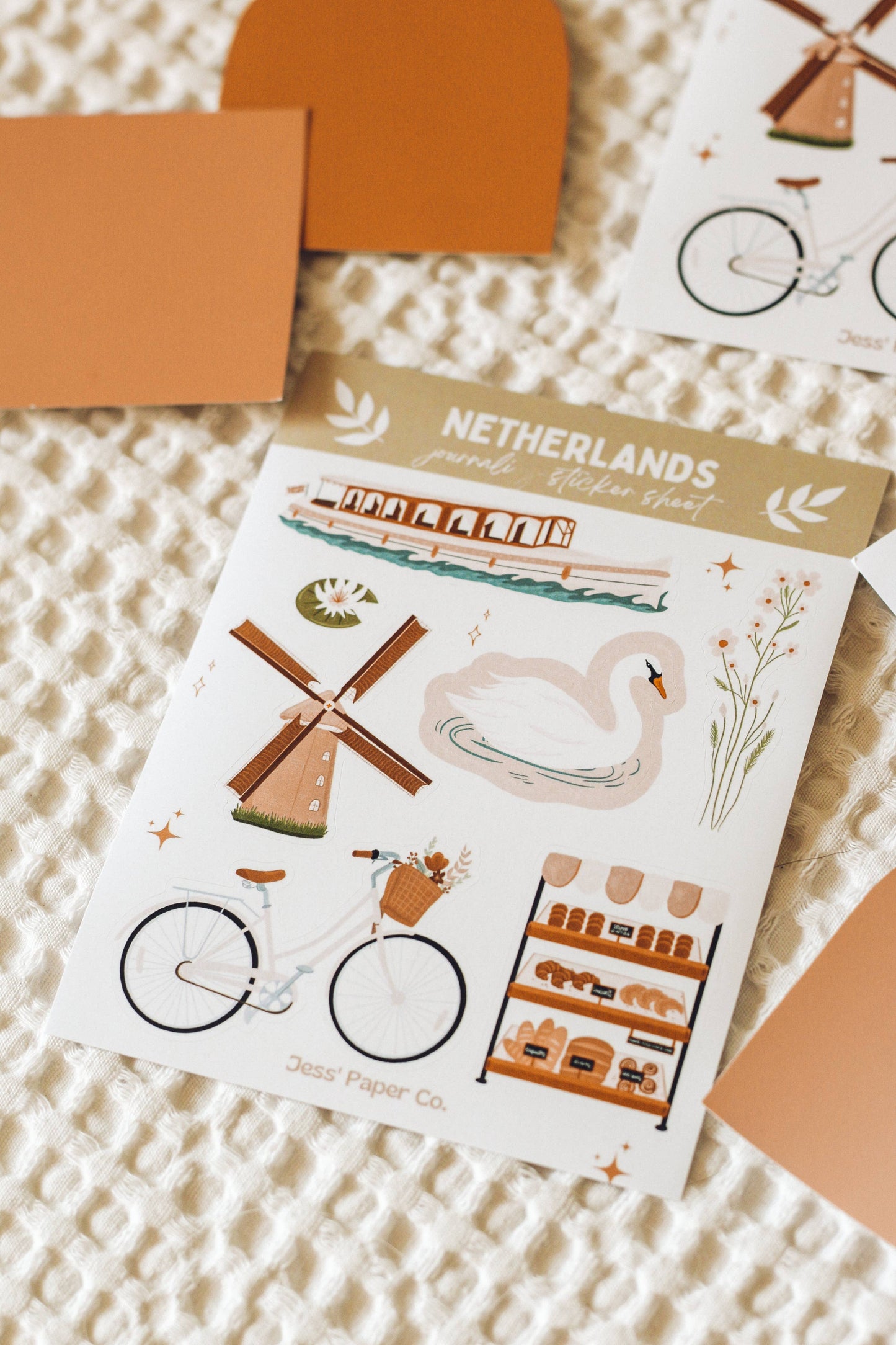 Netherlands Sticker Sheet