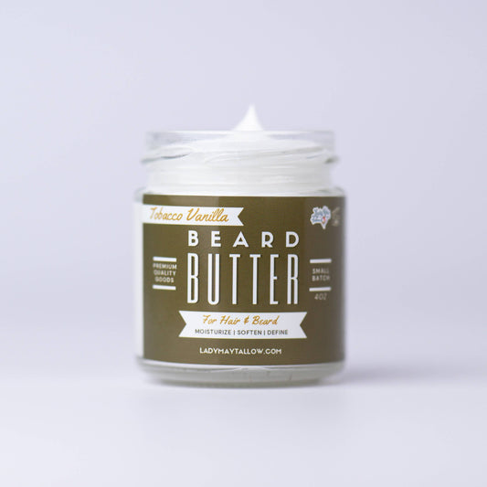 All-Natural Tallow Beard, Hair and Scalp Butter