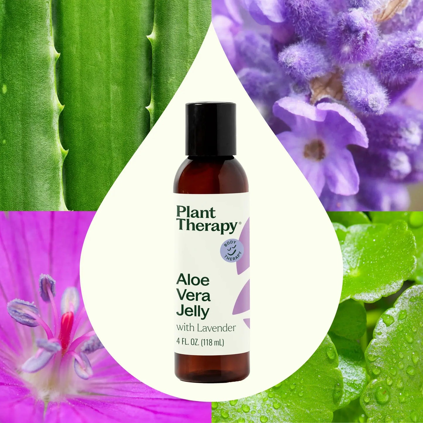Lavender Aloe Vera Jelly 4 oz