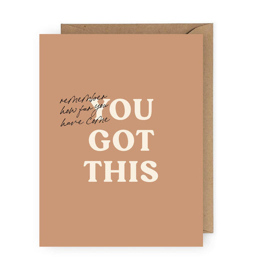 You Got This Greeting Card
