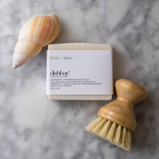 HANDMADE DISHBAR™ with essential oils (paper wrap): ORANGE