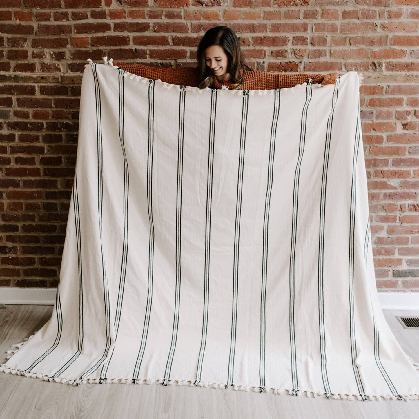 Taylor Turkish Jumbo Throw Blanket