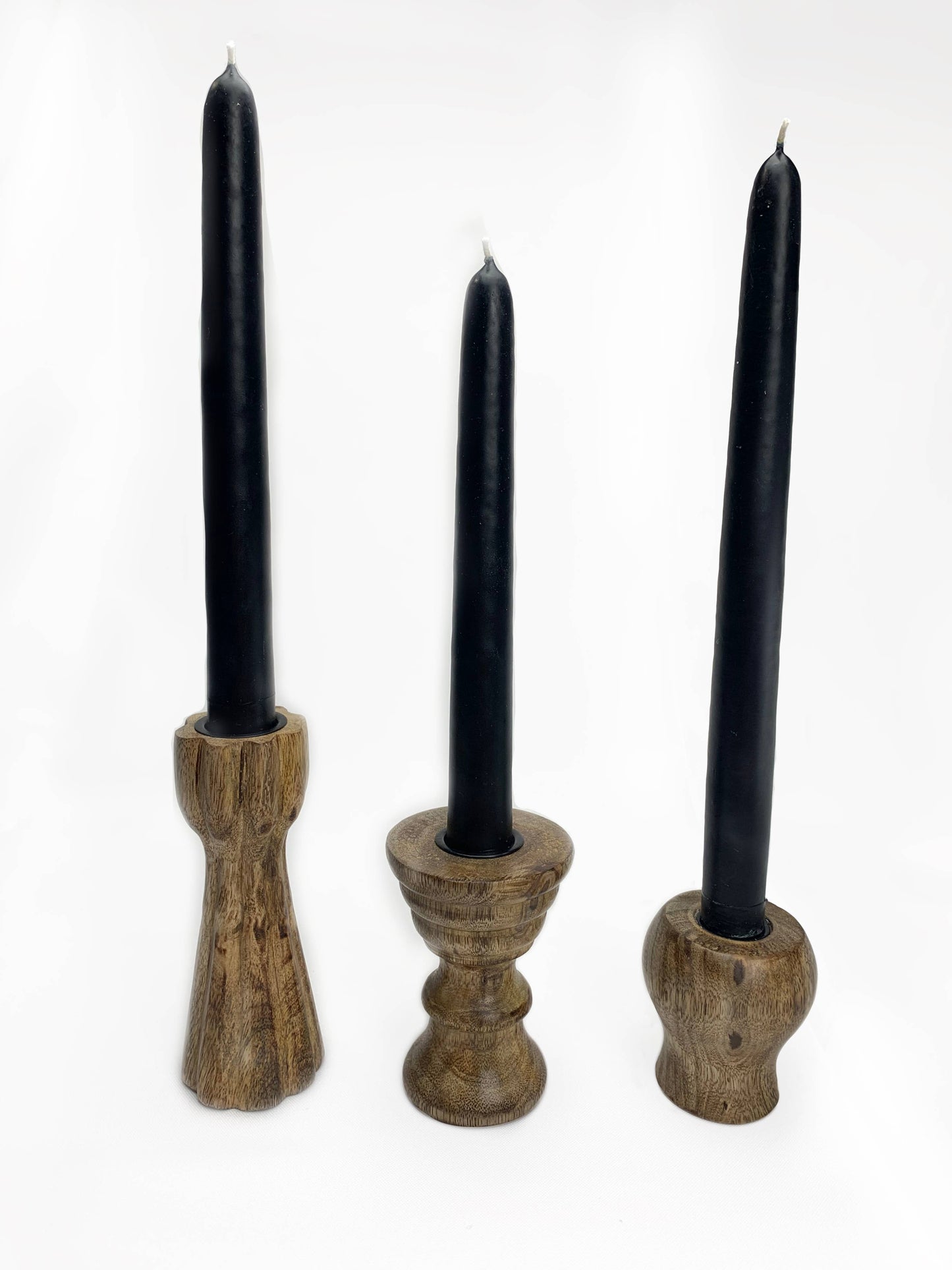 Dual Skinny & Standard Taper Candle Holders.