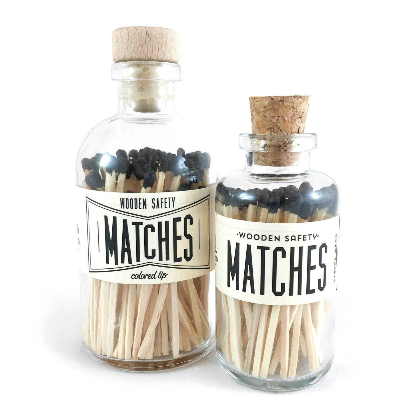 Skinny Tapered Candles - Slate Black: 6"