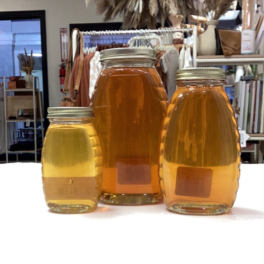 Raw Local Honey+ honeycomb (21921)