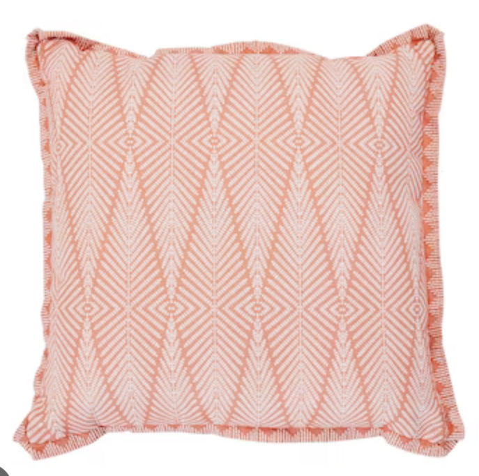 Geometric Multi Color Throw Pillow