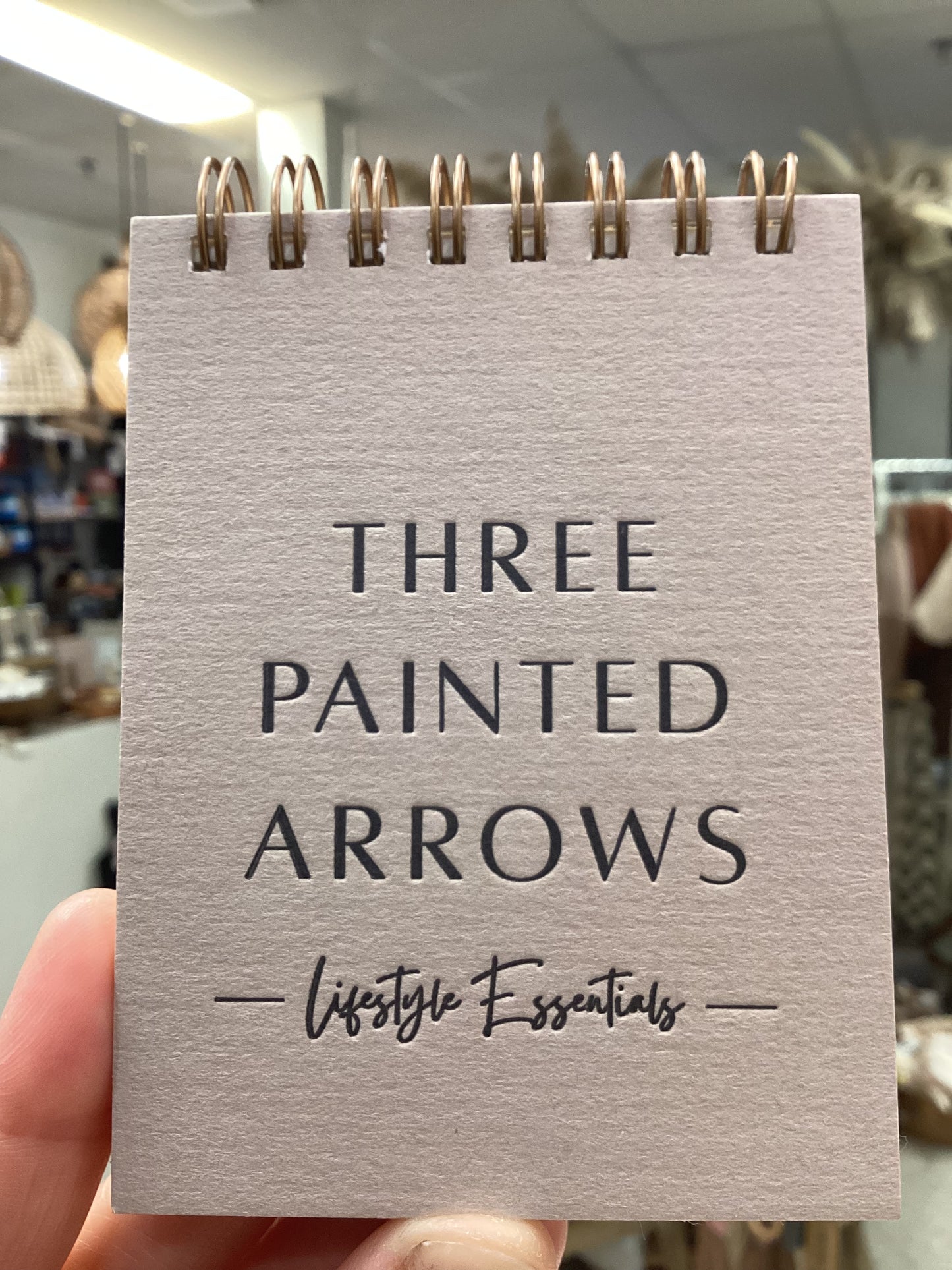 Three Painted Arrows Jotter