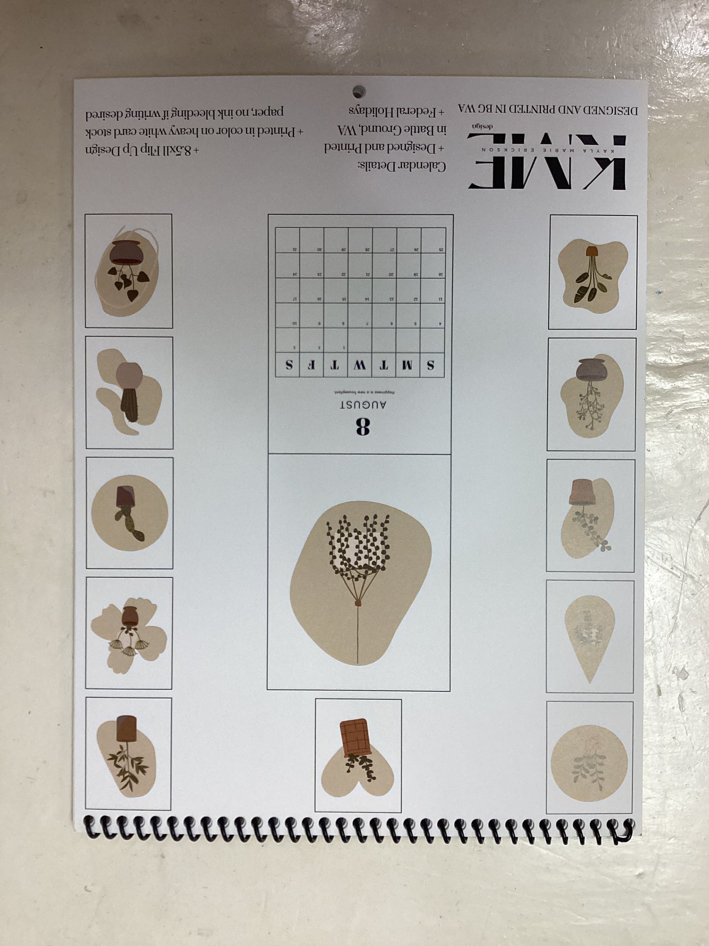 2024 Calendar Plants & Pots