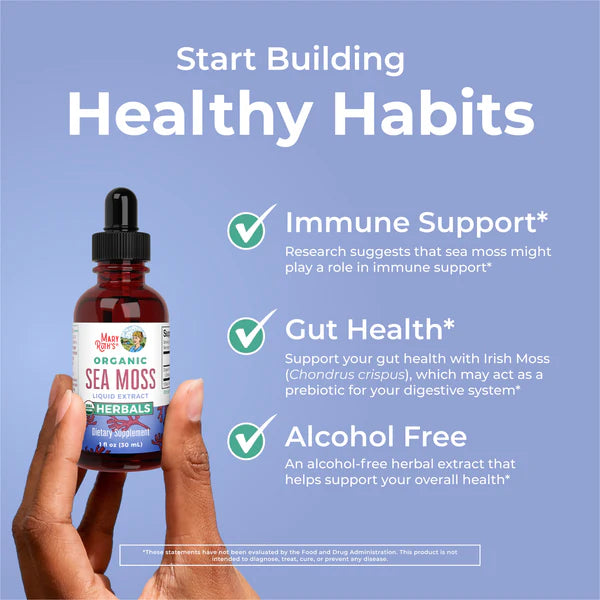 Organic Sea Moss Liquid Drops