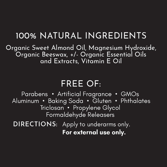 Eucalyptus Clove Magnesium Deoderant