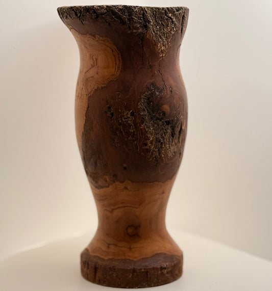 Locally Made Wooden Vase
