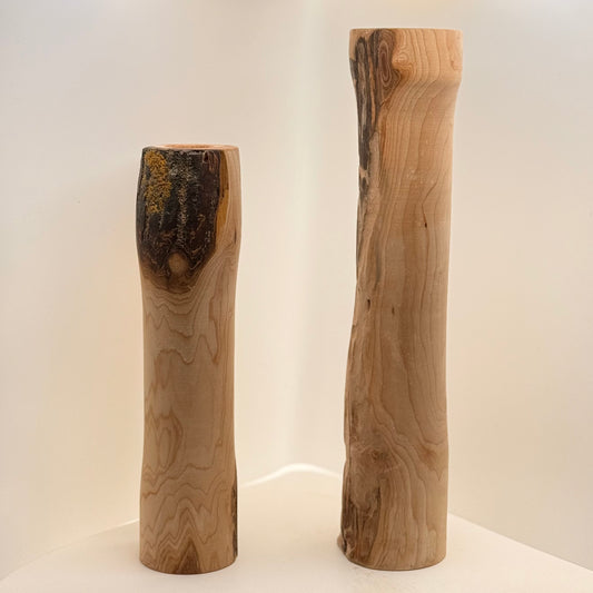 Locally Made Wooden Taper Holder