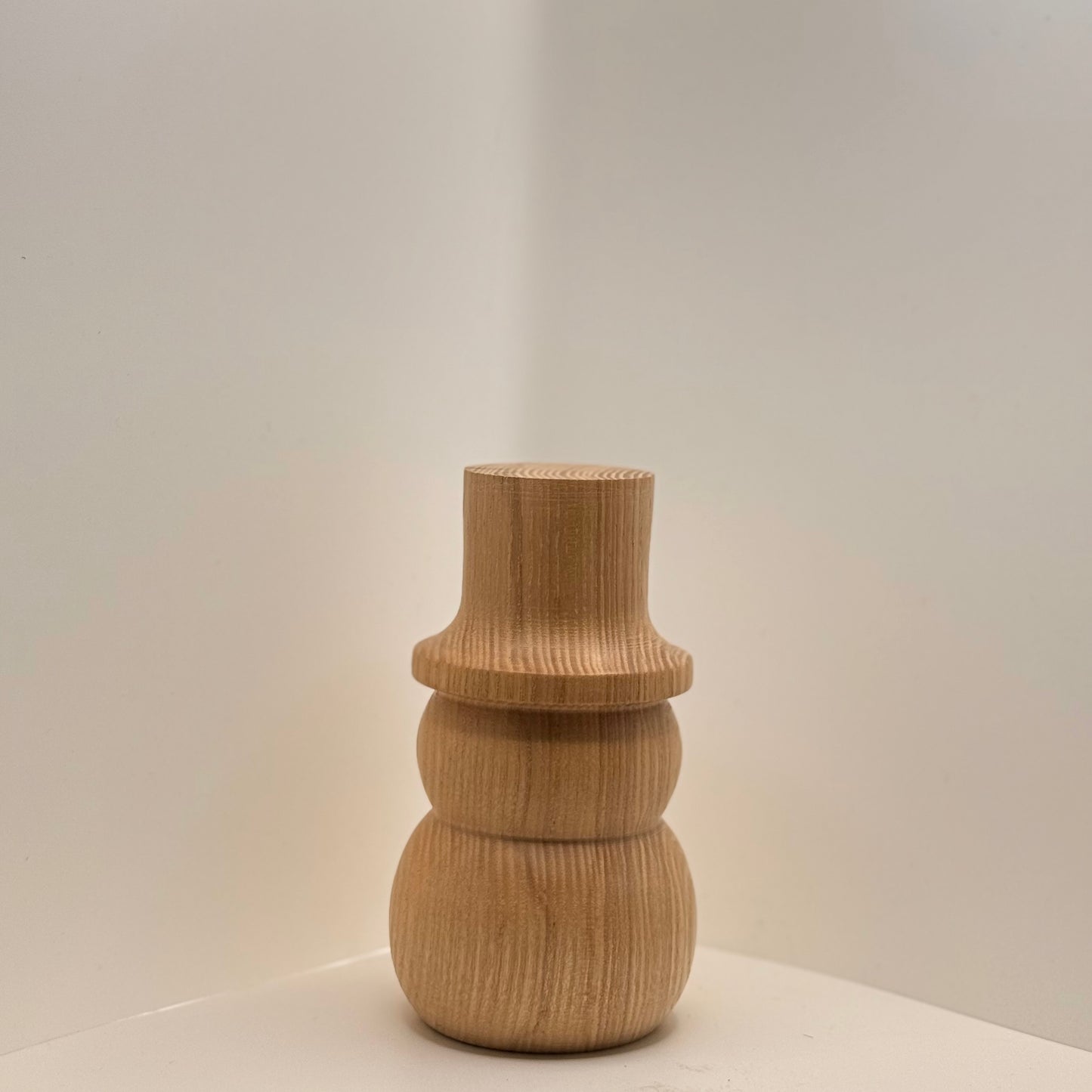 Locally Made Wooden Snowman