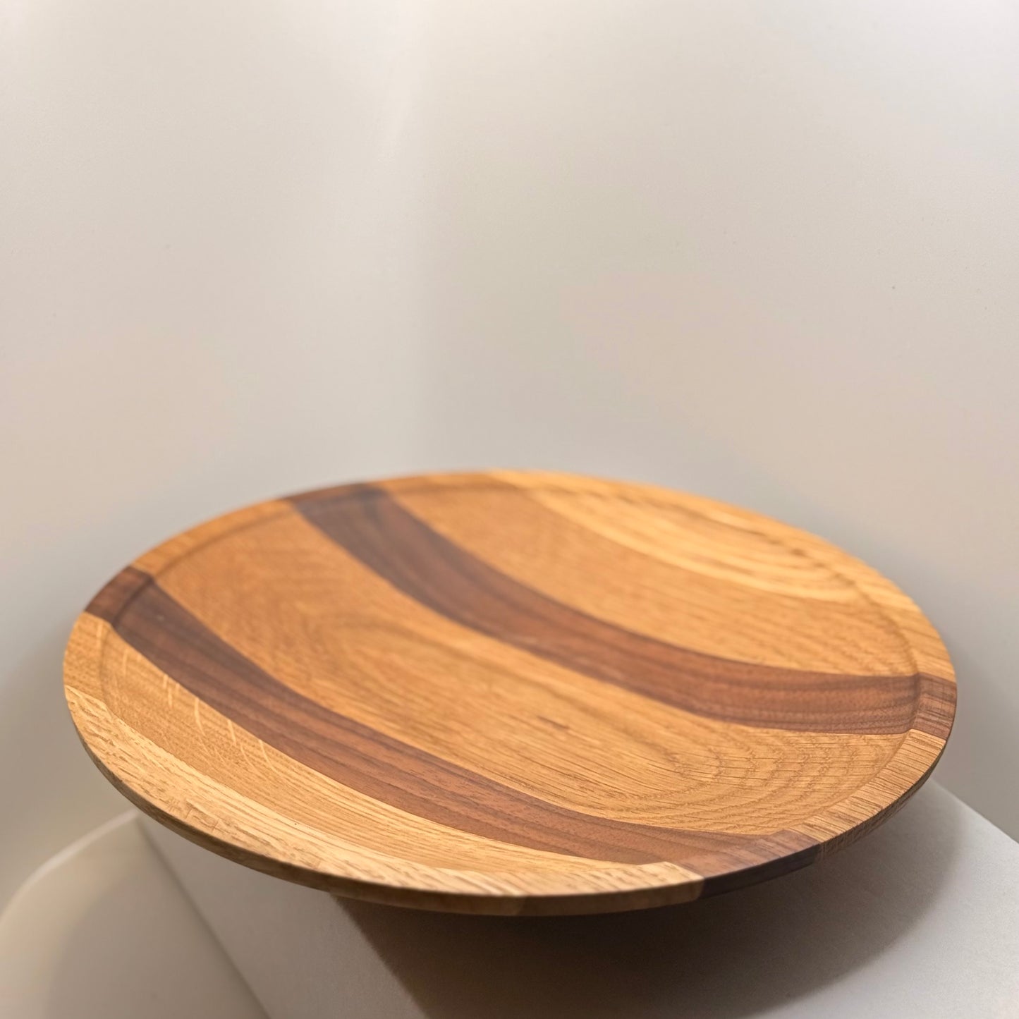 Locally Made Walnut+Oak Bowl