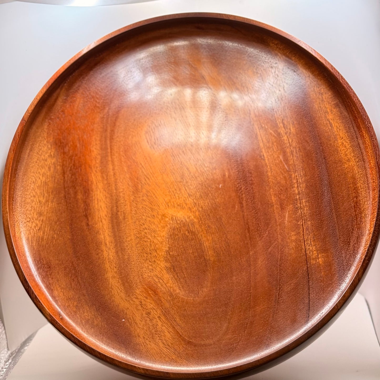 Locally Made 12” Mahogany Bowl