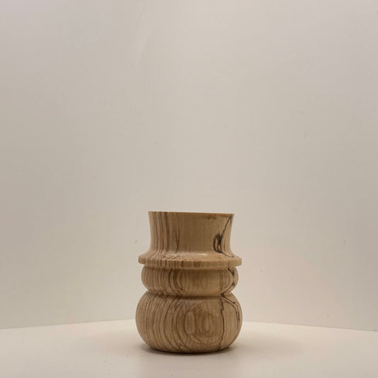 Locally Made Beech Wood Snowman