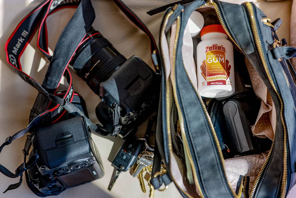 Zellie's Xylitol Dental Gum - Cinnamon 100ct Jar