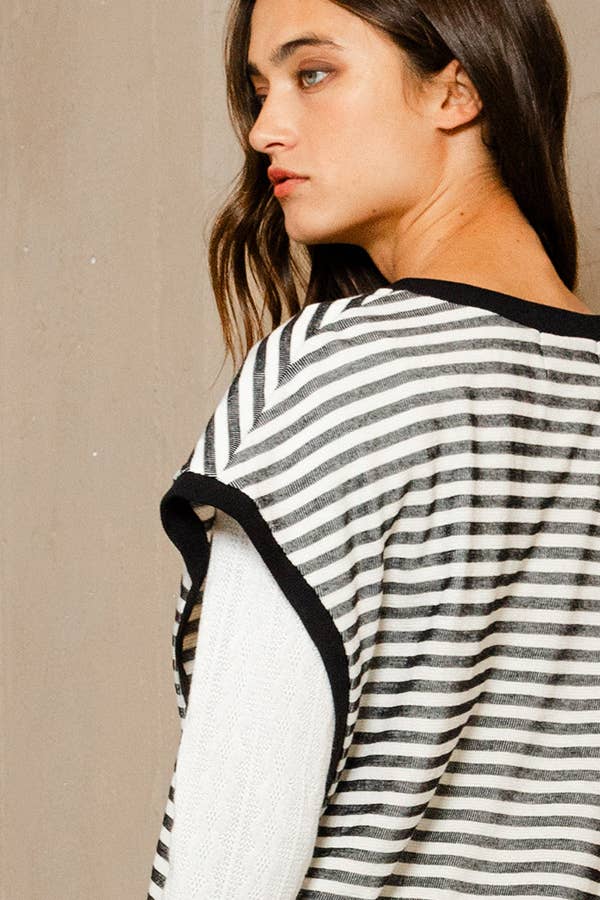 Textured Solid Swing Tunic Dress