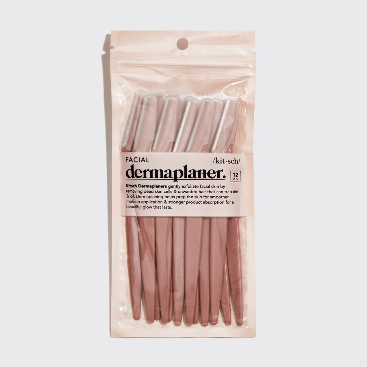 Recycled Plastic Dermaplaners 12pc Set - Terracotta