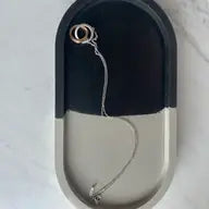 Oval Concrete Tray