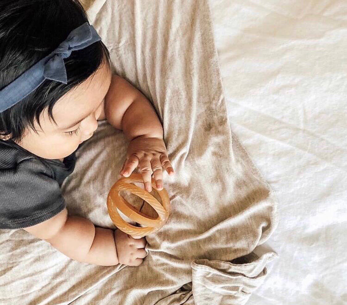 Natural Rubber Teether - Ecoteether Ball