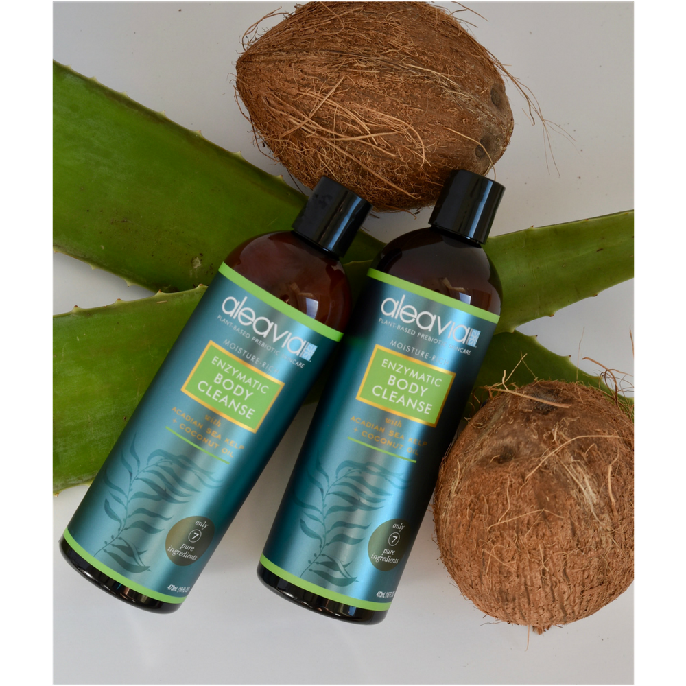 Aleavia Enzymatic Body Cleanse | Prebiotic Body Wash