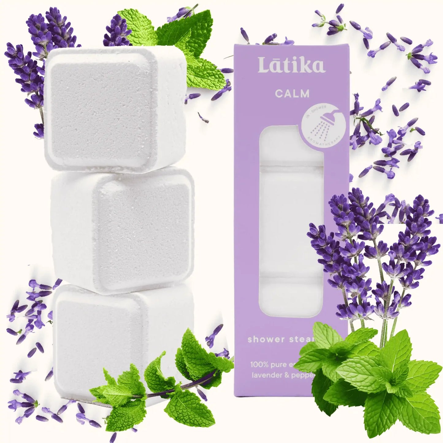 100% pure essential oils Shower Steamers- Calm