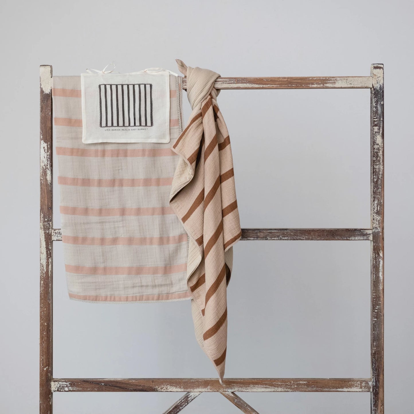 Cotton Double Cloth Printed Baby Blanket in Bag