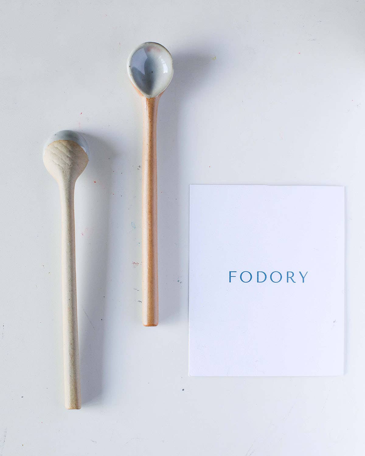 Ceramic Long and Short Spoons