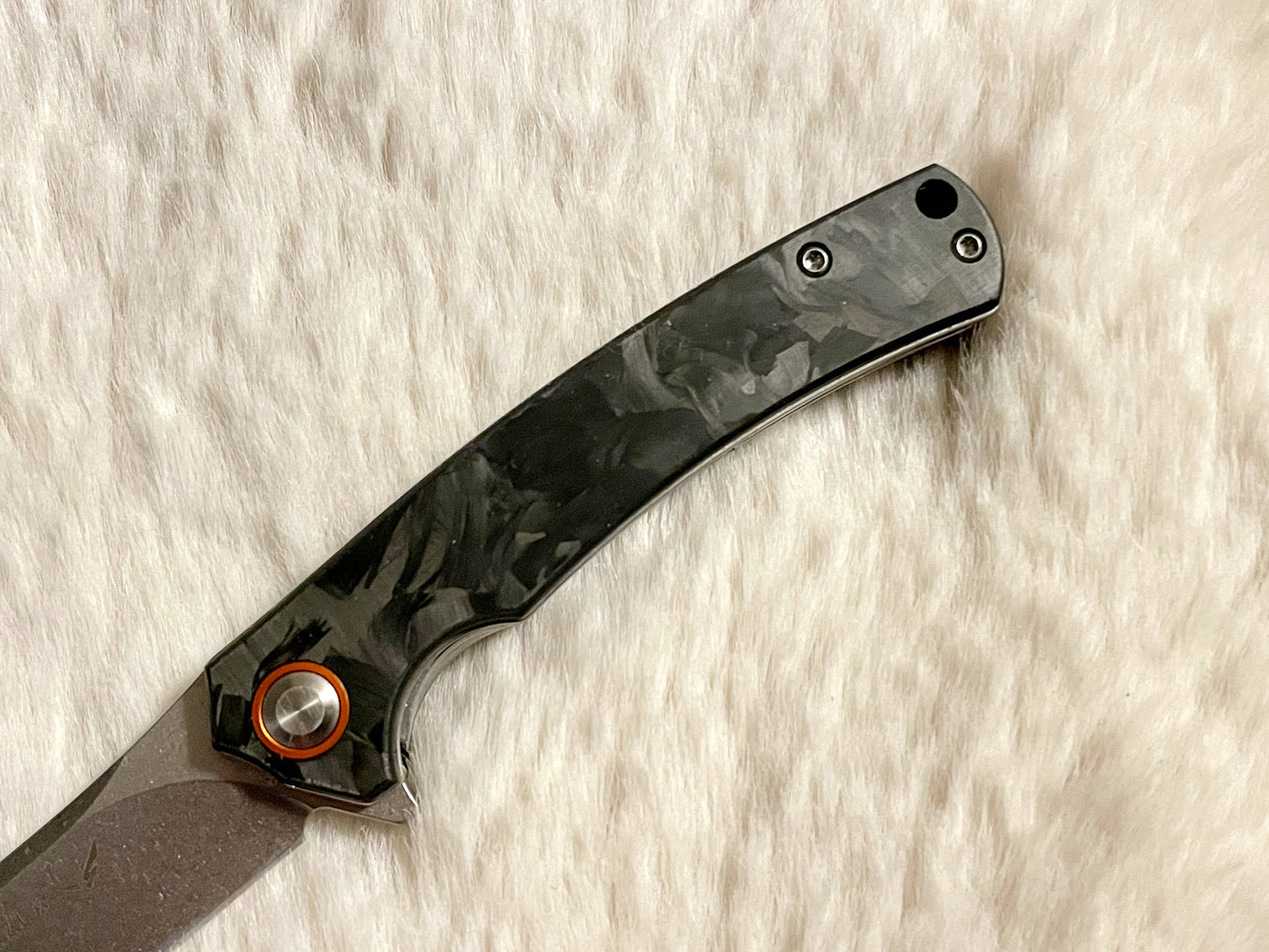 Tezla Mark Y Bearing Folding knife