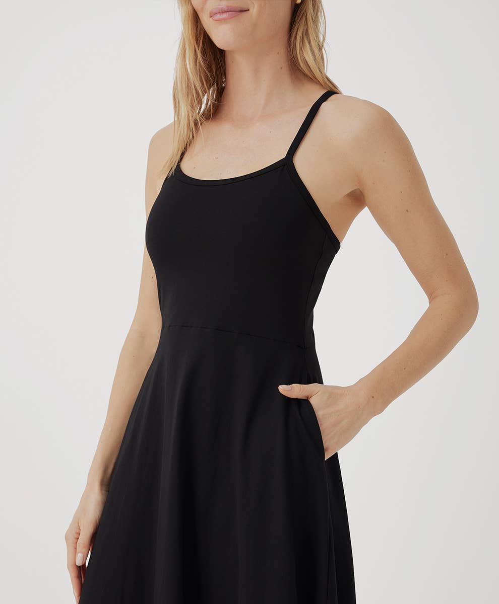 Women's Fit & Flare Midi Dress